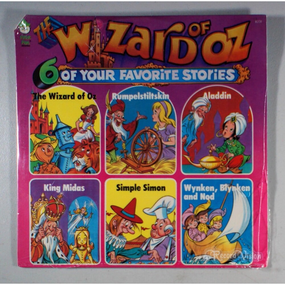 Wizard of Oz (1970) [SEALED] Vinyl LP - Aladdin, King Midas, Rumpelstiltskin
